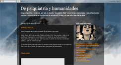 Desktop Screenshot of depsiquiatriayhumanidades.blogspot.com