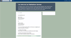 Desktop Screenshot of lesamisdegermat.blogspot.com