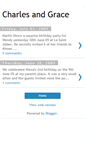 Mobile Screenshot of charlesandgrace.blogspot.com
