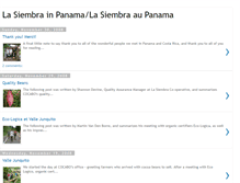 Tablet Screenshot of lasiembrapanama.blogspot.com