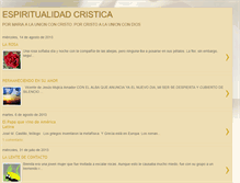 Tablet Screenshot of espiritualidadcristica.blogspot.com