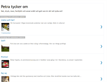 Tablet Screenshot of petratyckerom.blogspot.com