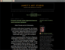 Tablet Screenshot of janet-janetsartstudio.blogspot.com