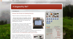 Desktop Screenshot of ablogworthylife.blogspot.com