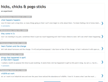 Tablet Screenshot of hickschickspogosticks.blogspot.com