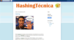 Desktop Screenshot of hashingtecnica.blogspot.com