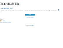 Tablet Screenshot of mrbengtson.blogspot.com