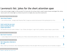 Tablet Screenshot of jokesfortheshortattentionspan.blogspot.com