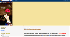 Desktop Screenshot of coquelicontes2009.blogspot.com