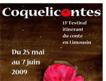 Tablet Screenshot of coquelicontes2009.blogspot.com