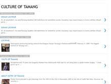 Tablet Screenshot of culturetamang.blogspot.com