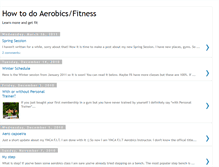 Tablet Screenshot of gabi-fitness.blogspot.com