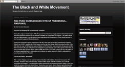 Desktop Screenshot of blacknwhitemovement.blogspot.com