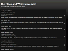 Tablet Screenshot of blacknwhitemovement.blogspot.com