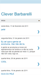 Mobile Screenshot of cleverbarbarelli.blogspot.com