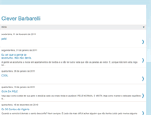 Tablet Screenshot of cleverbarbarelli.blogspot.com