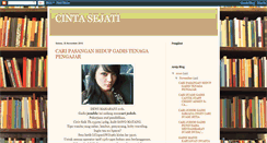 Desktop Screenshot of cinta-sejatimu.blogspot.com