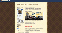 Desktop Screenshot of jackyjonesblog.blogspot.com