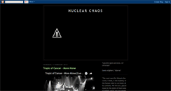 Desktop Screenshot of nuclearchaos.blogspot.com