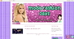 Desktop Screenshot of modafashiondays.blogspot.com