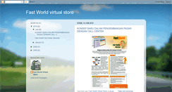 Desktop Screenshot of fast-world.blogspot.com