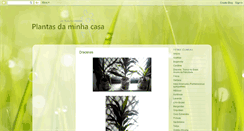 Desktop Screenshot of plantasdaminhacasa.blogspot.com