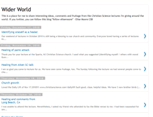 Tablet Screenshot of cswiderworld.blogspot.com