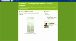 Desktop Screenshot of cekerekburada.blogspot.com