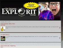Tablet Screenshot of explore-edgerton.blogspot.com