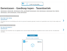 Tablet Screenshot of damestassen.blogspot.com