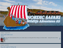 Tablet Screenshot of nordicsafari.blogspot.com