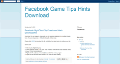 Desktop Screenshot of facebookgamesdownload.blogspot.com