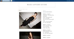 Desktop Screenshot of maxiloversguide.blogspot.com