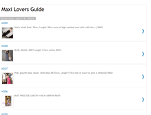 Tablet Screenshot of maxiloversguide.blogspot.com
