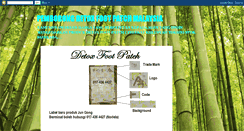 Desktop Screenshot of detoxpatchborong.blogspot.com