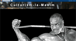 Desktop Screenshot of culturism-la-maxim.blogspot.com