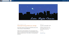 Desktop Screenshot of latenightchase.blogspot.com
