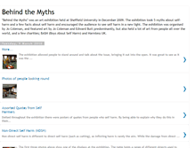Tablet Screenshot of behindthemyths.blogspot.com