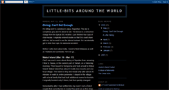 Desktop Screenshot of little-bitsaroundtheworld.blogspot.com