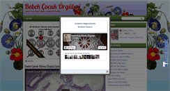 Desktop Screenshot of bebegiydir.blogspot.com