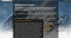 Desktop Screenshot of gotglobalgreen.blogspot.com