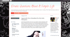 Desktop Screenshot of erraticquestions.blogspot.com