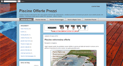 Desktop Screenshot of prezzi-piscine.blogspot.com