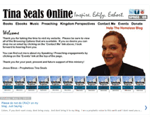 Tablet Screenshot of evangelisttinaseals.blogspot.com