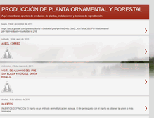 Tablet Screenshot of producciondeplanta.blogspot.com