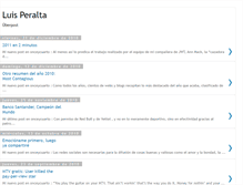 Tablet Screenshot of luisperaltablog.blogspot.com