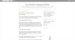 Desktop Screenshot of glasgowgenerations.blogspot.com