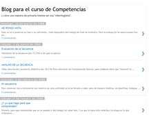 Tablet Screenshot of blogsparaelcursodecompetencias.blogspot.com