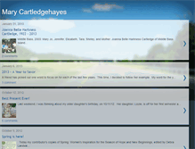 Tablet Screenshot of marycartledgehayes.blogspot.com
