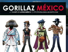 Tablet Screenshot of gorillazmxla.blogspot.com